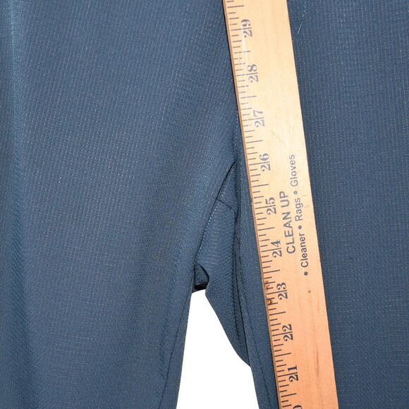 New Men's Adidas Pin Roll Golf Pant Academy 32x30 (32x27 actual) Navy Blue - Picture 10 of 11